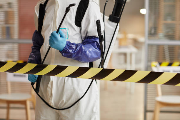 Professional Unattended Death Cleanup technician working in Albion, IN